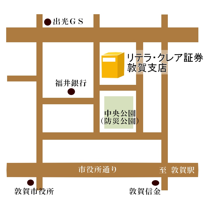 敦賀支店MAP